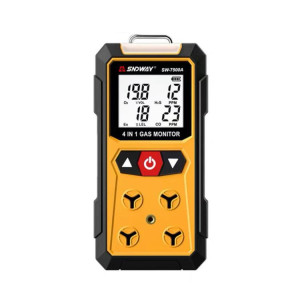Détecteur de gaz 4 en 1 SNDWAY SW7500A, gaz combustible, oxygène, sulfure d'hydrogène, détection de substances toxiques et nocives, antidéflagrant, spécifications : standard SS270177-20